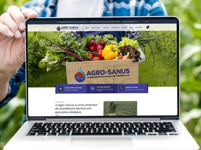 Novo website Agro-Sanus